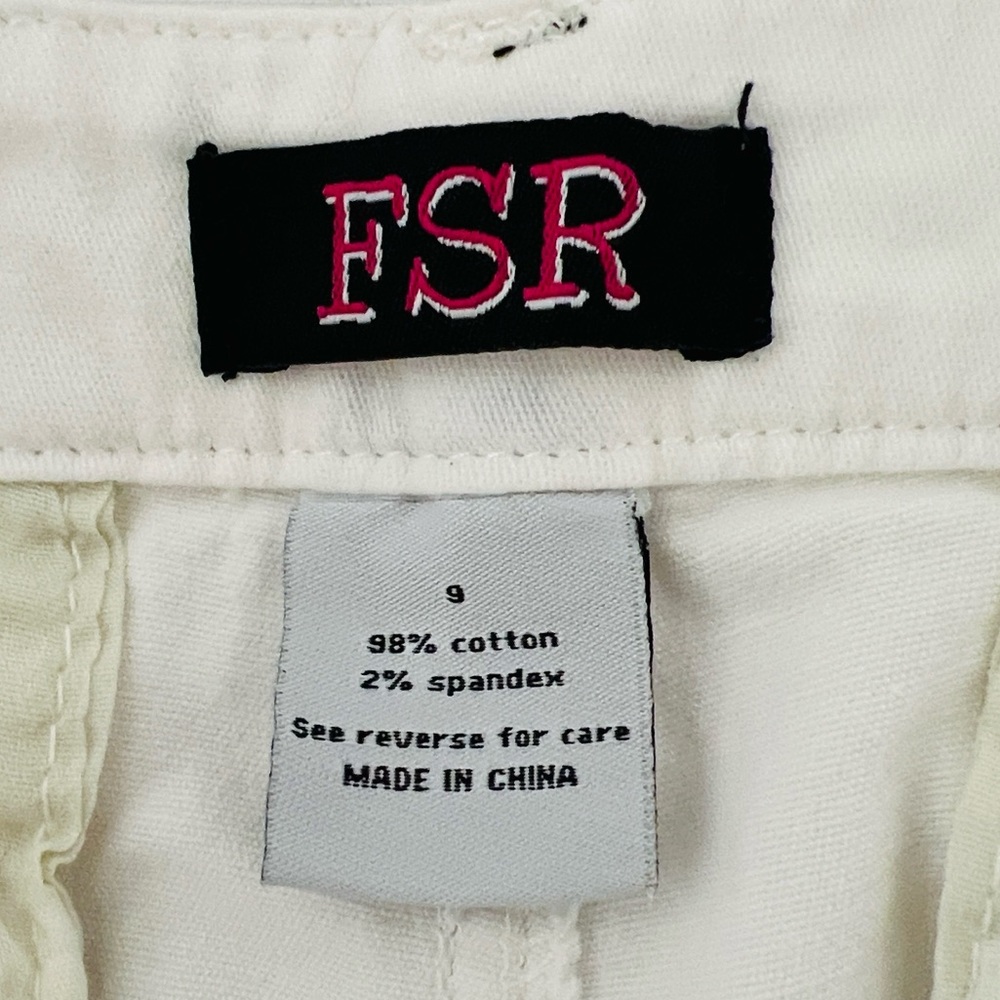 FSR~White Ankle Pants - Picture 6 of 7